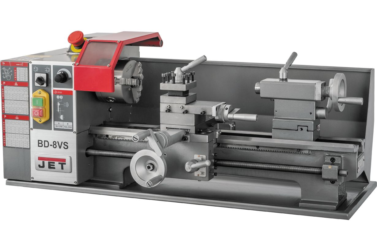 JET BD-8VS Настольный токарный станок по металлу (JET Дисконт) - (Демозал Москва)